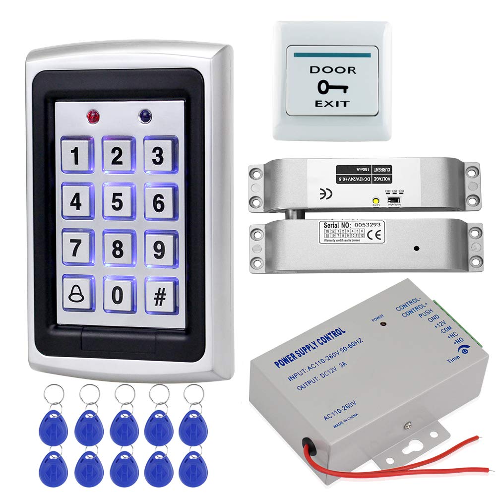 Hfeng Kit Sistema Controllo Accessi RFID 125KHz