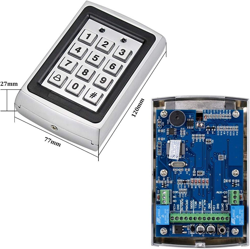 Hfeng Kit Sistema Controllo Accessi RFID 125KHz - immagine 2