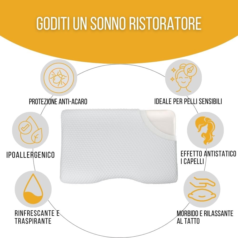 Inphysio® Cuscino Ergonomico Cervicale di Lusso - immagine 4