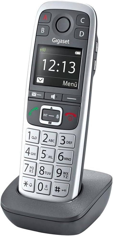 Gigaset E560HX - Ricevitore DECT per Router, Argento - immagine 1