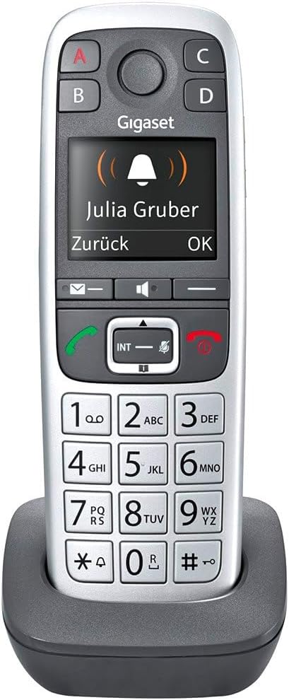 Gigaset E560HX - Ricevitore DECT per Router, Argento - immagine 3