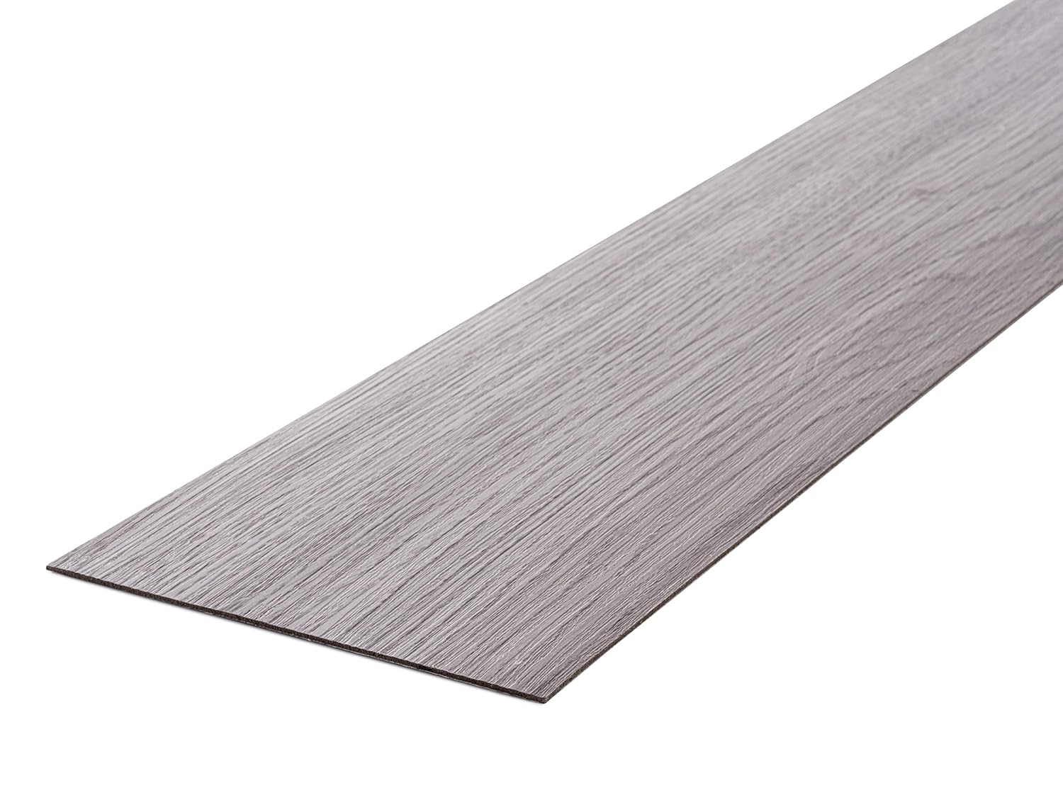 Easyfloor© Piastrelle Autoadesive Vinile Effetto Legno Grigio - immagine 2