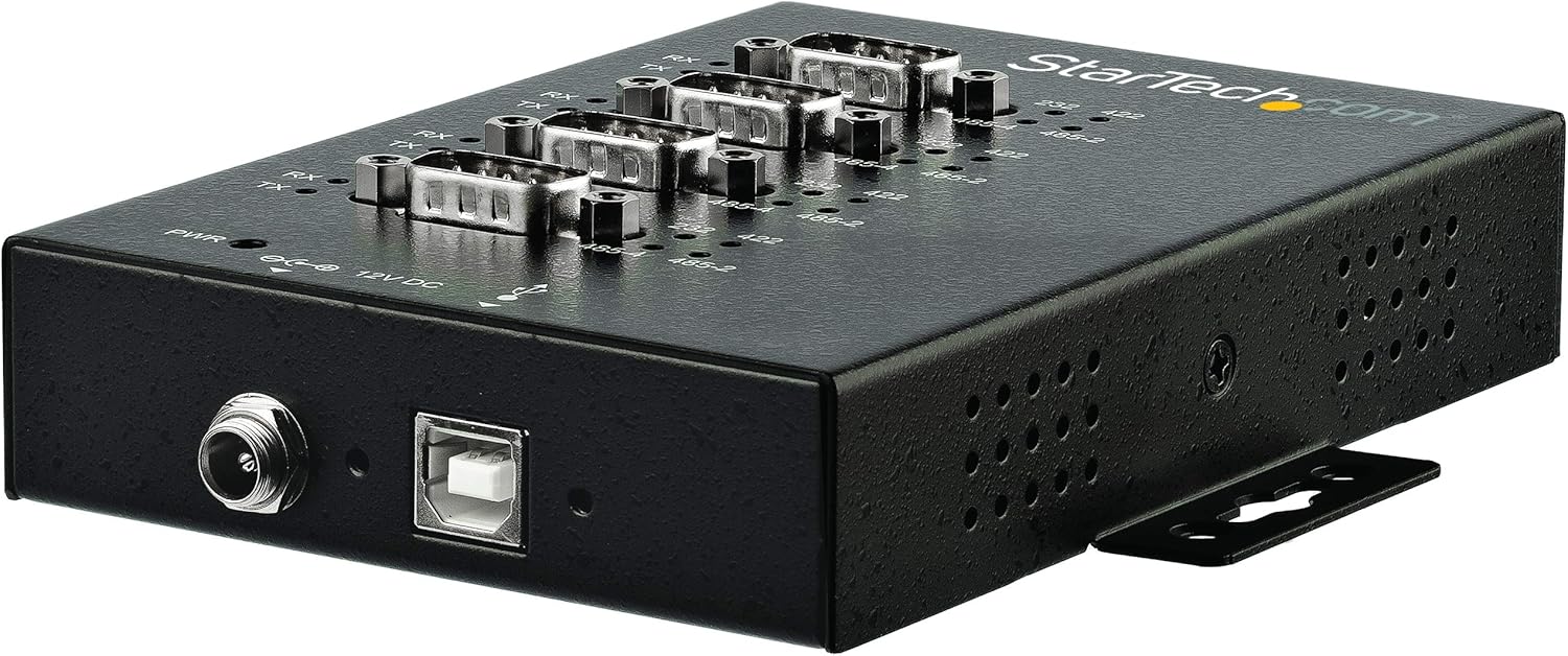 Startech.Com Adattatore Seriale Industriale 4 Porte USB - immagine 1