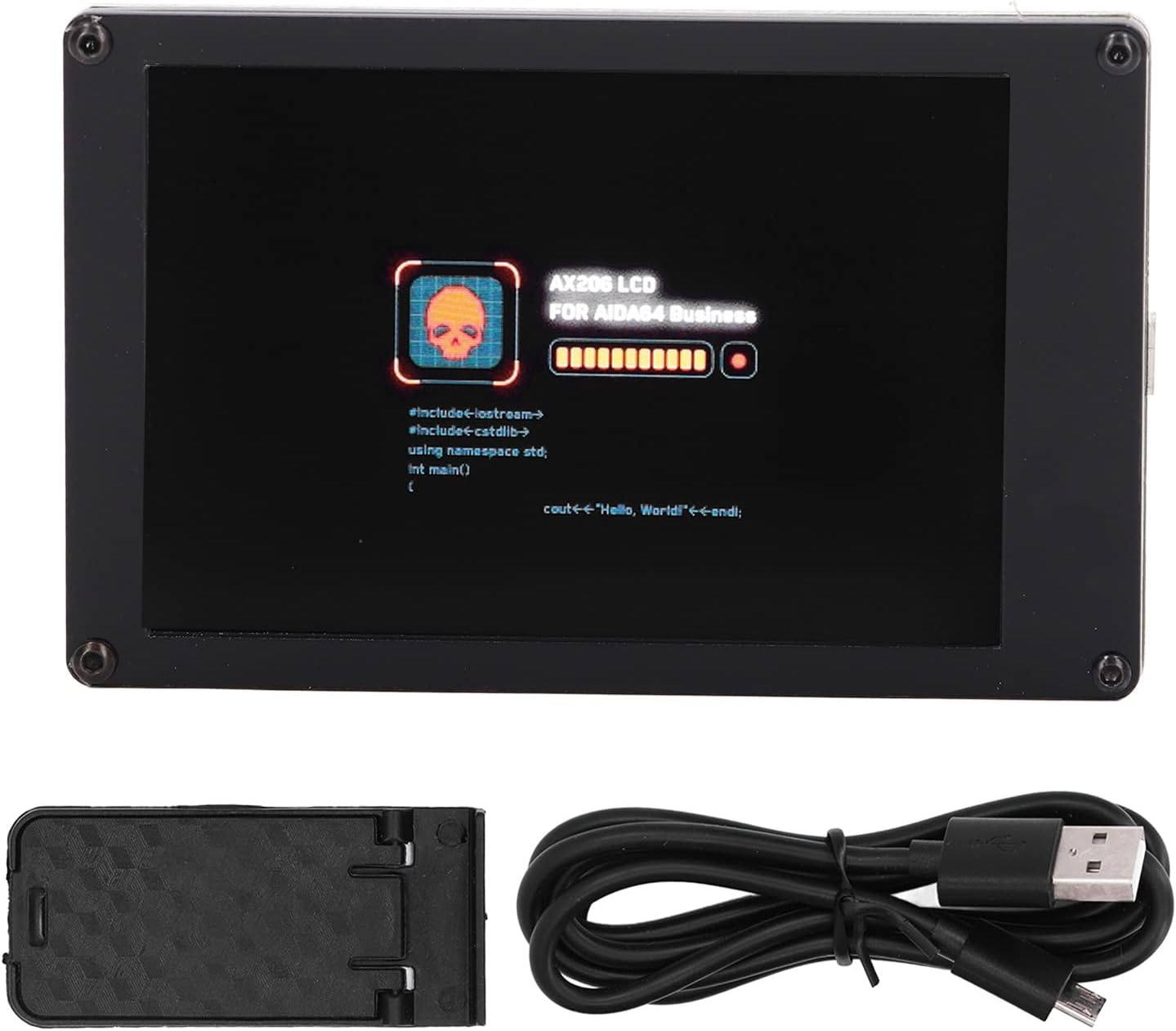 Display LCD IPS 3.5 Pollici Schermo Secondario Monitor USB