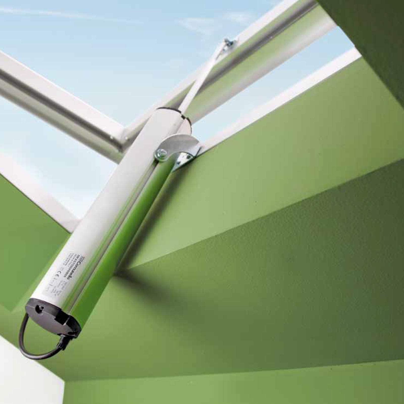 FAST 300 MOTORE ATTUATORE A STELO GRIGIO PER PALE FRANGISOLE E APERTURE A SPORGERE COMUNELLO