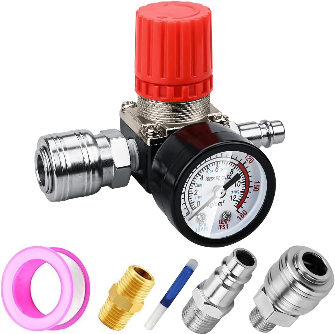 Preciva Regolatore di Pressione Aria 1/4" UE - immagine 1