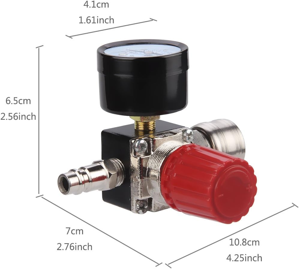 Preciva Regolatore di Pressione Aria 1/4" UE - immagine 3