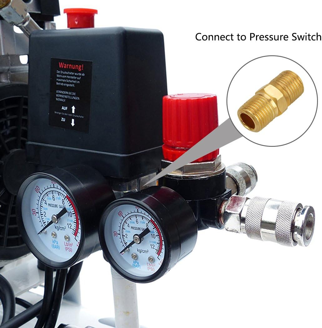 Preciva Regolatore di Pressione Aria 1/4" UE - immagine 4