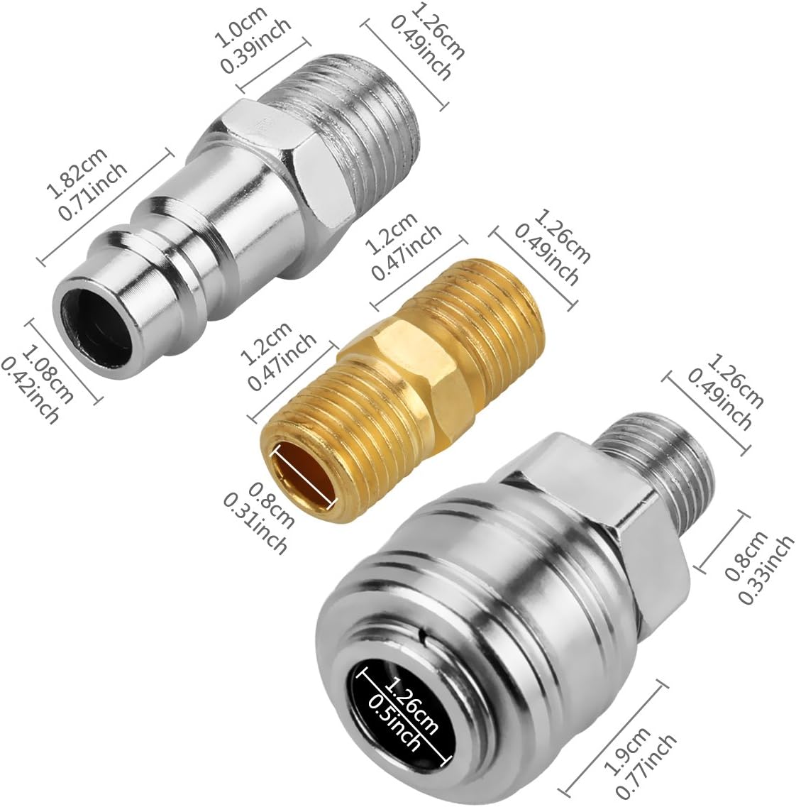 Preciva Regolatore di Pressione Aria 1/4" UE - immagine 5