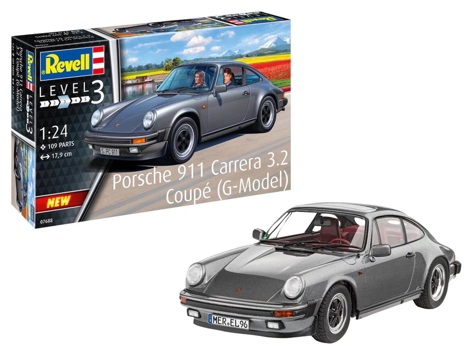 Revell 07688 Porsche 911 G Modello Coupé Kit Starter