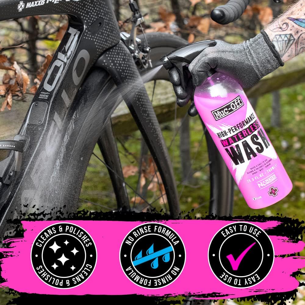 Muc-off Waterless Wash - Detergente Bici Senza Risciacquo 750ml - immagine 3
