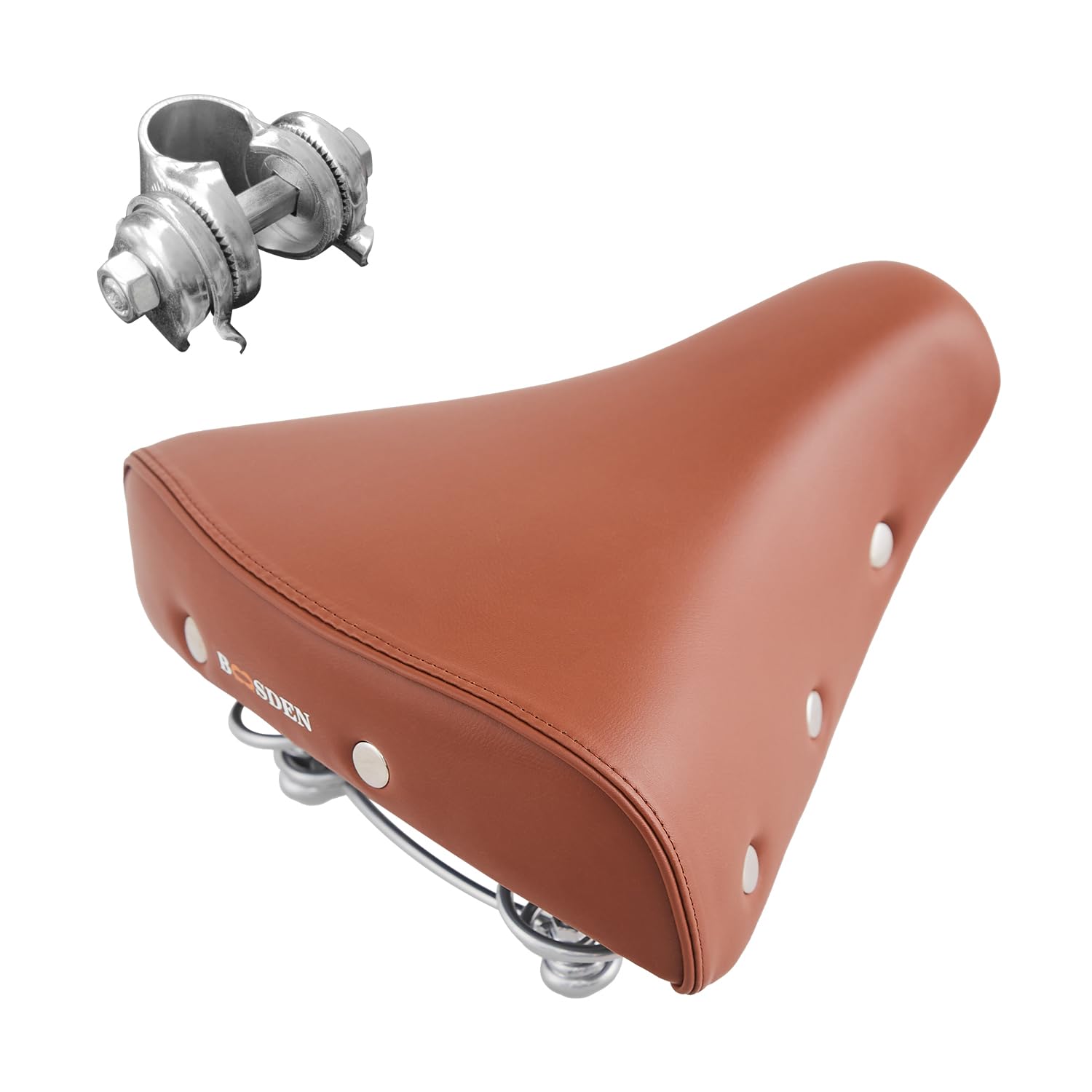 Boosden Sella Bici Comoda in Memory Foam, Nero