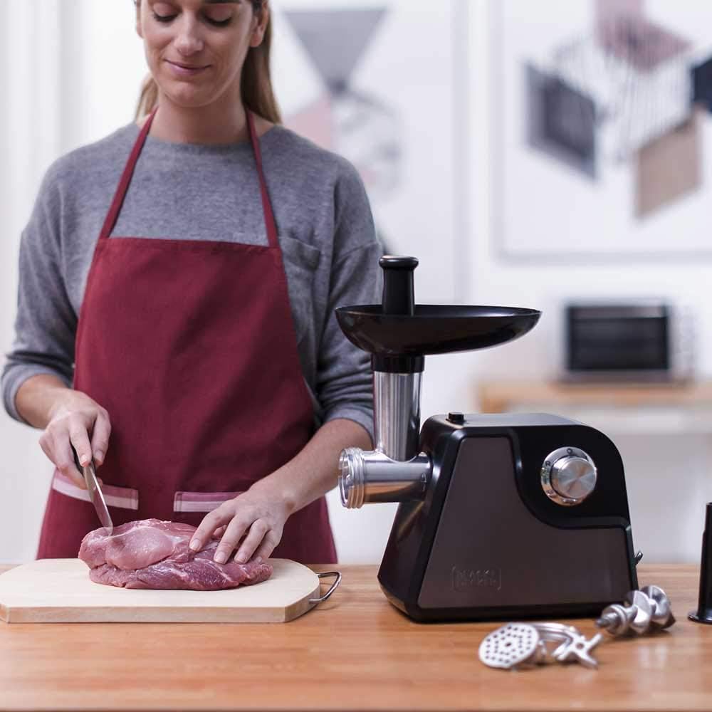 Black+decker BXMMA1000E - Tritacarne 300W Acciaio Inox - immagine 2