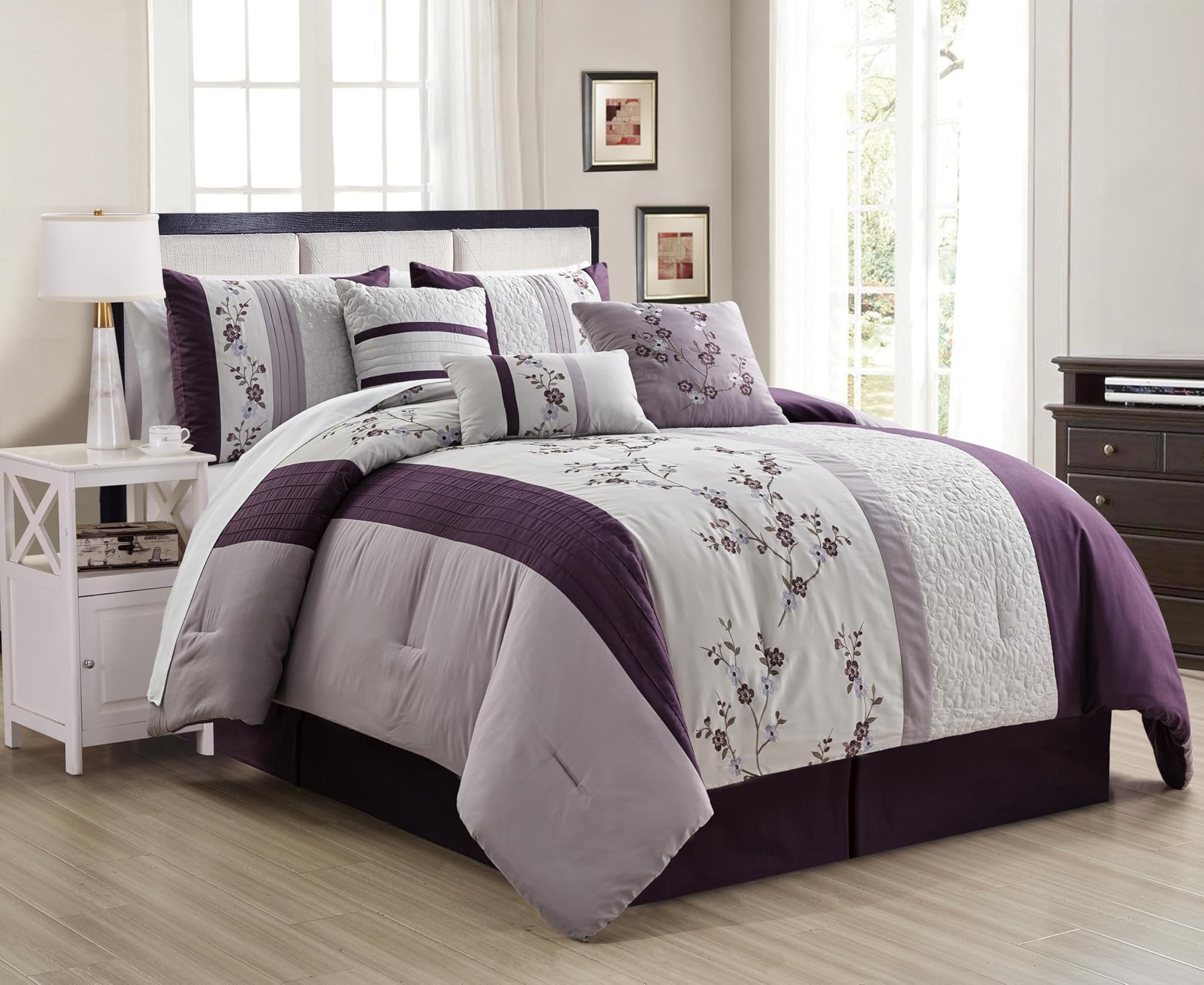 Chezmoi Collection Linnea - Set Biancheria Letto King Size