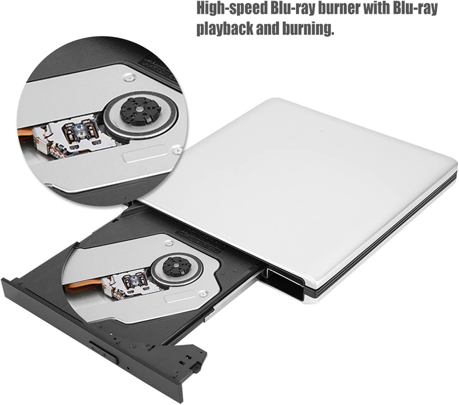 Masterizzatore Blu Ray DVD CD Esterno USB3.0 - immagine 7