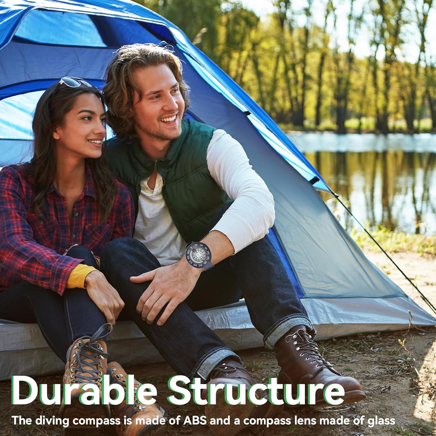 Bussola Subacquea da Polso Impermeabile - immagine 7