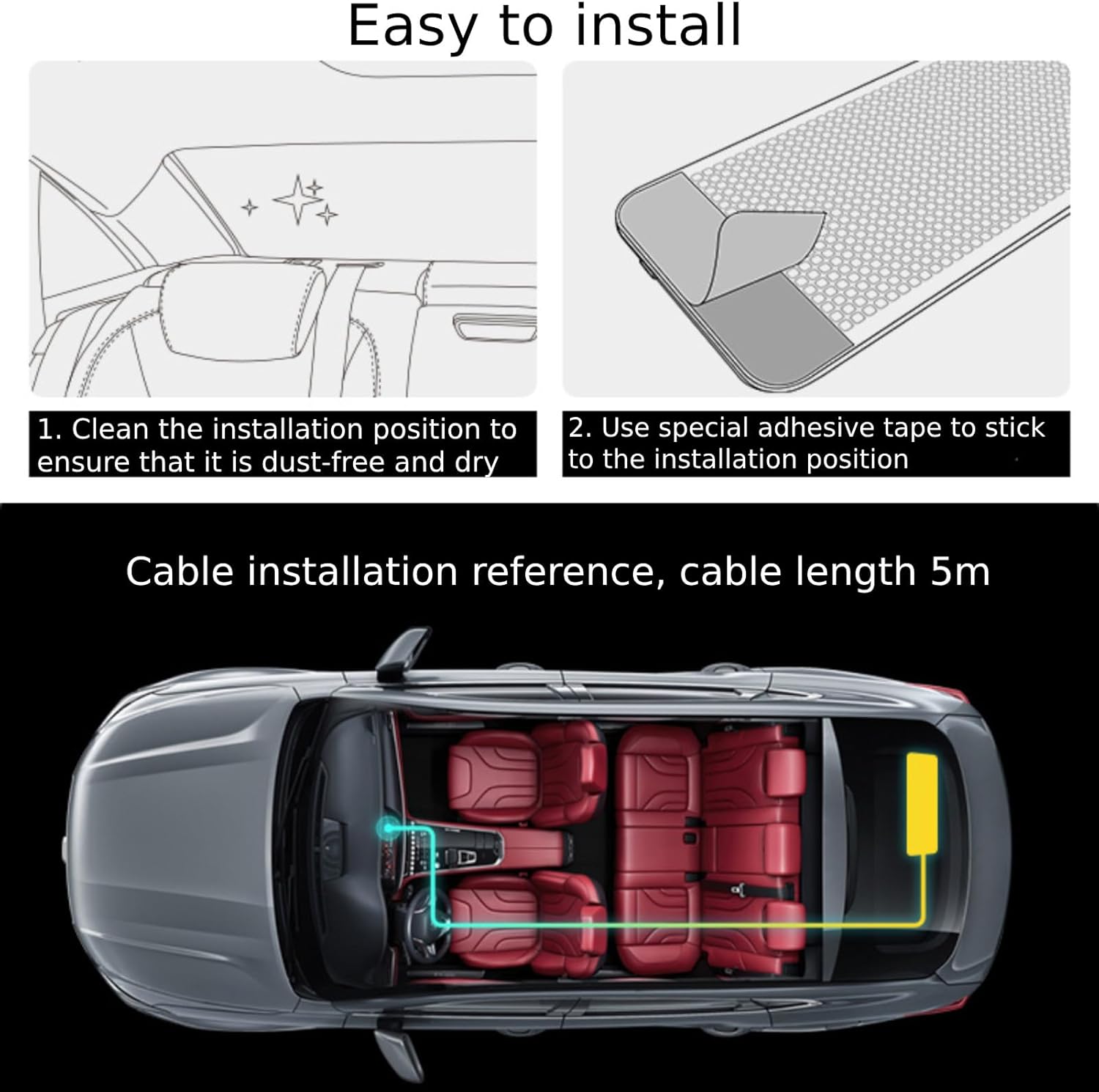 Jeffergarden Insegna LED Programmabile RGB - immagine 8
