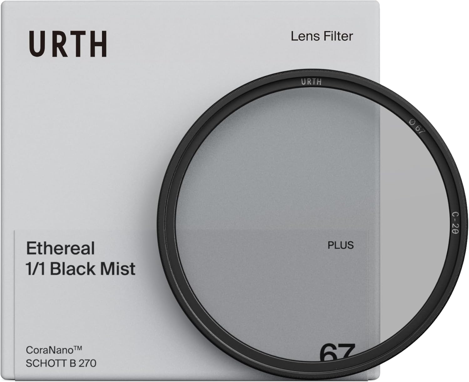 Urth 55mm Filtro Difusor Ethereal Black Mist ¹⁄₁ (Plus) - immagine 1