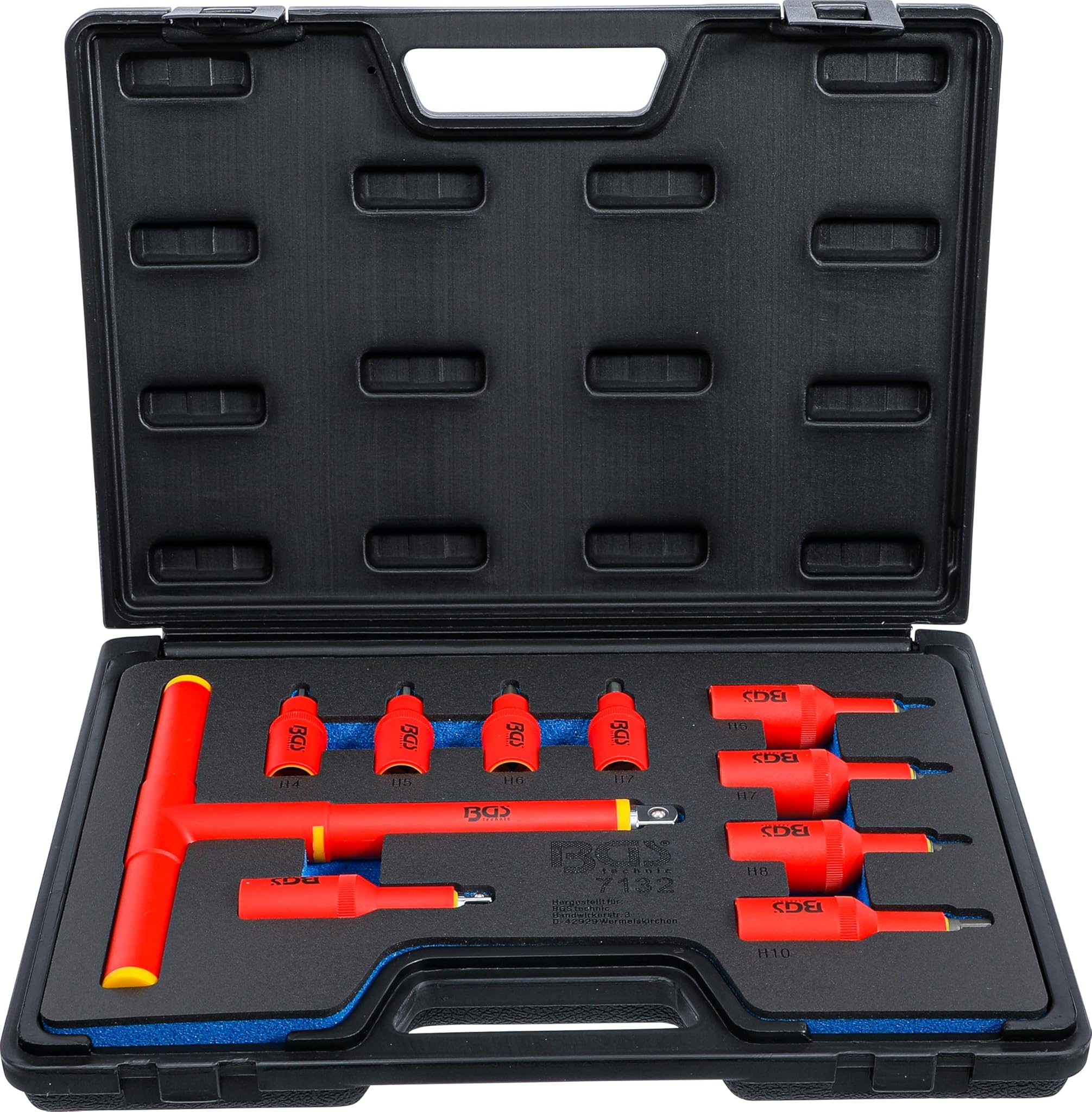 Juego de Puntas de Vaso VDE 10mm (3/8") / 12,5mm (1/2")