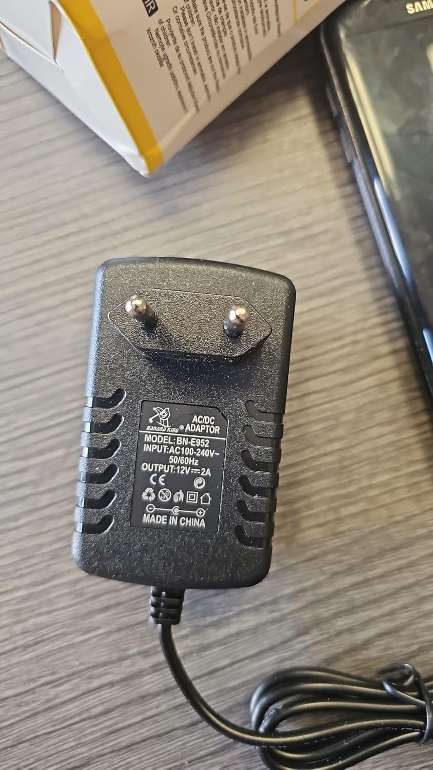 Trasformatore Alimentatore USB 12V con Spina EU - immagine 2