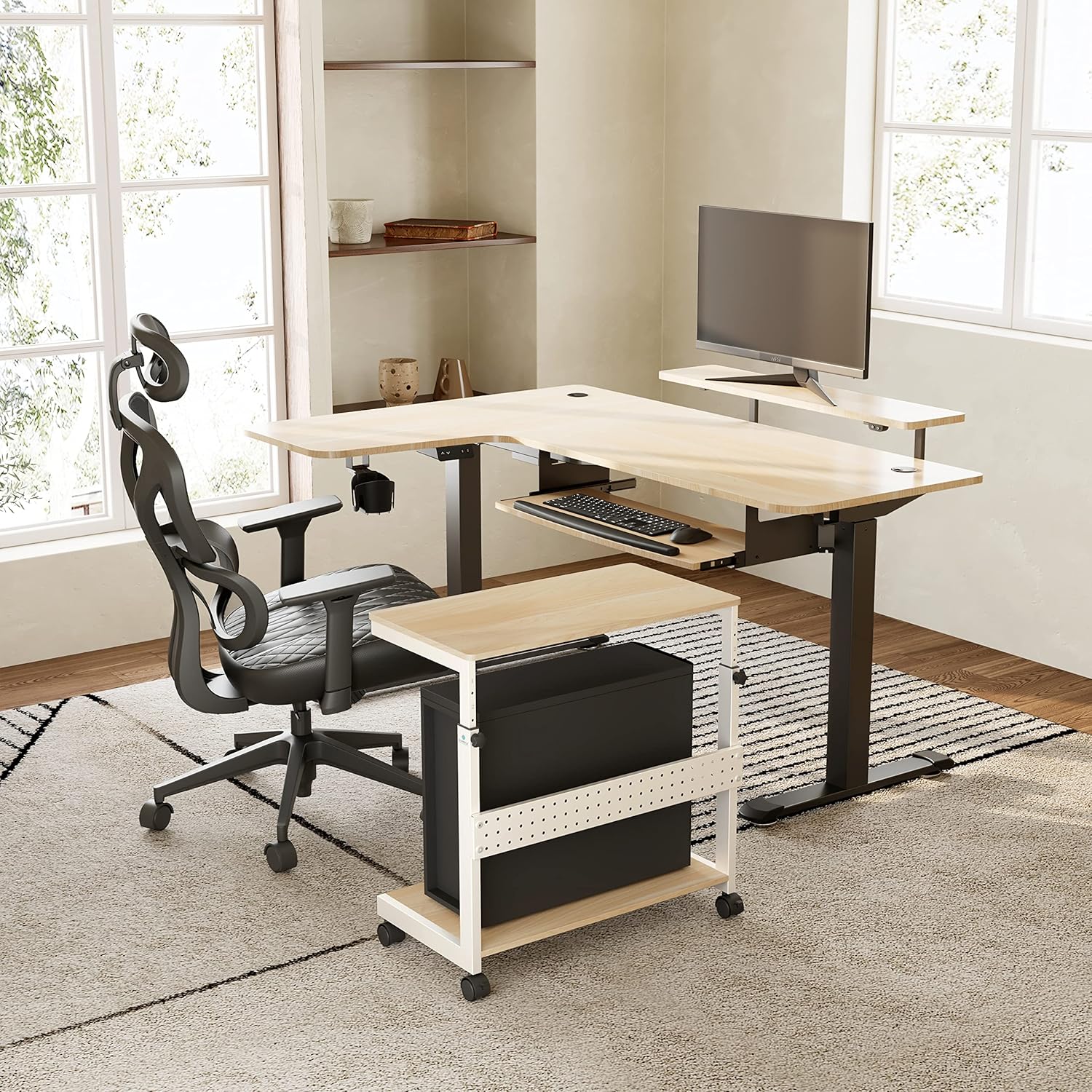 Eureka Ergonomic Portacase con Rotelle Bloccabili - immagine 2