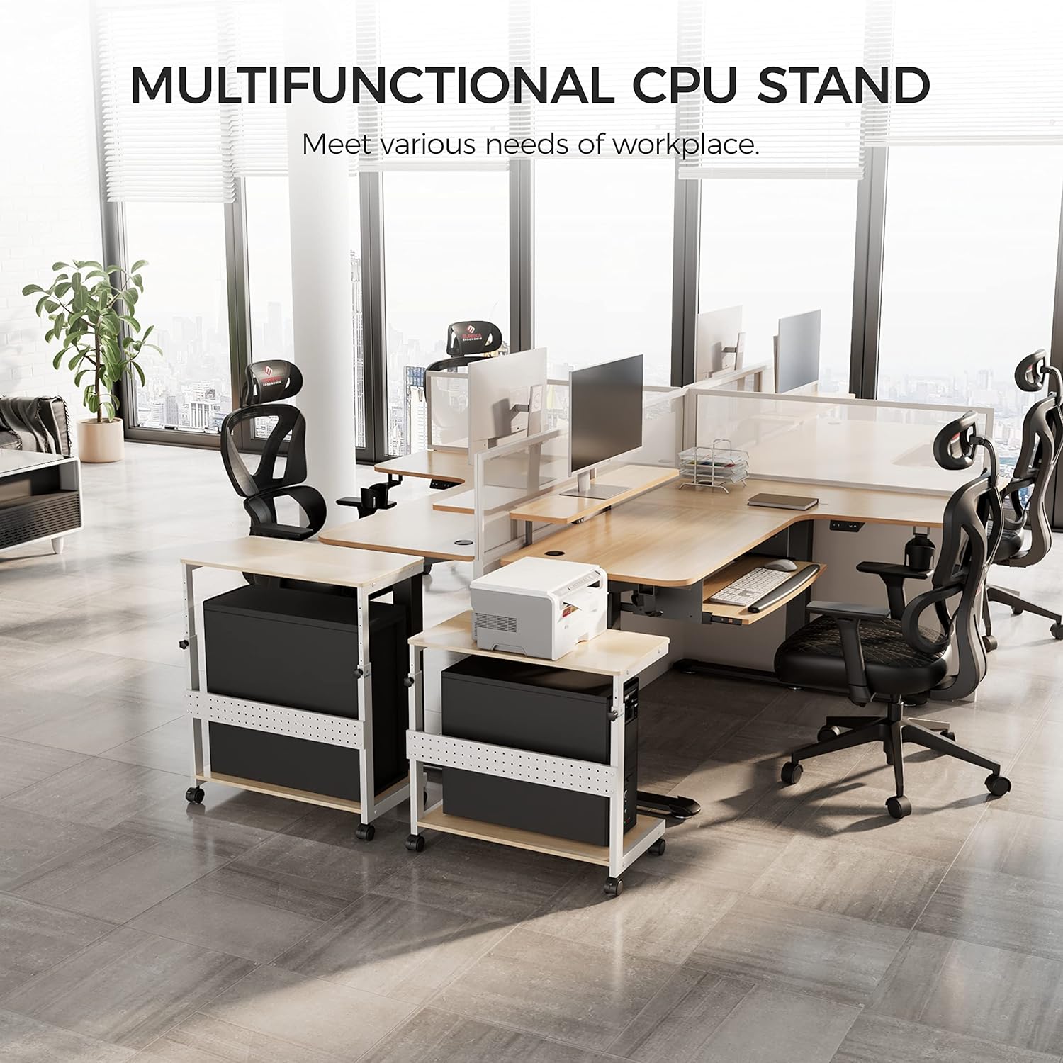 Eureka Ergonomic Portacase con Rotelle Bloccabili - immagine 3