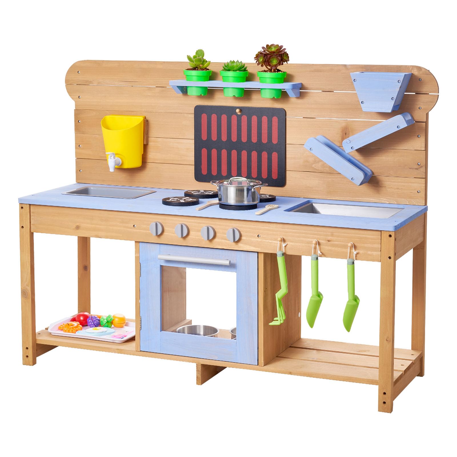 Vevor Cucina di Fango da Esterno per Bambini 1220x425x930mm