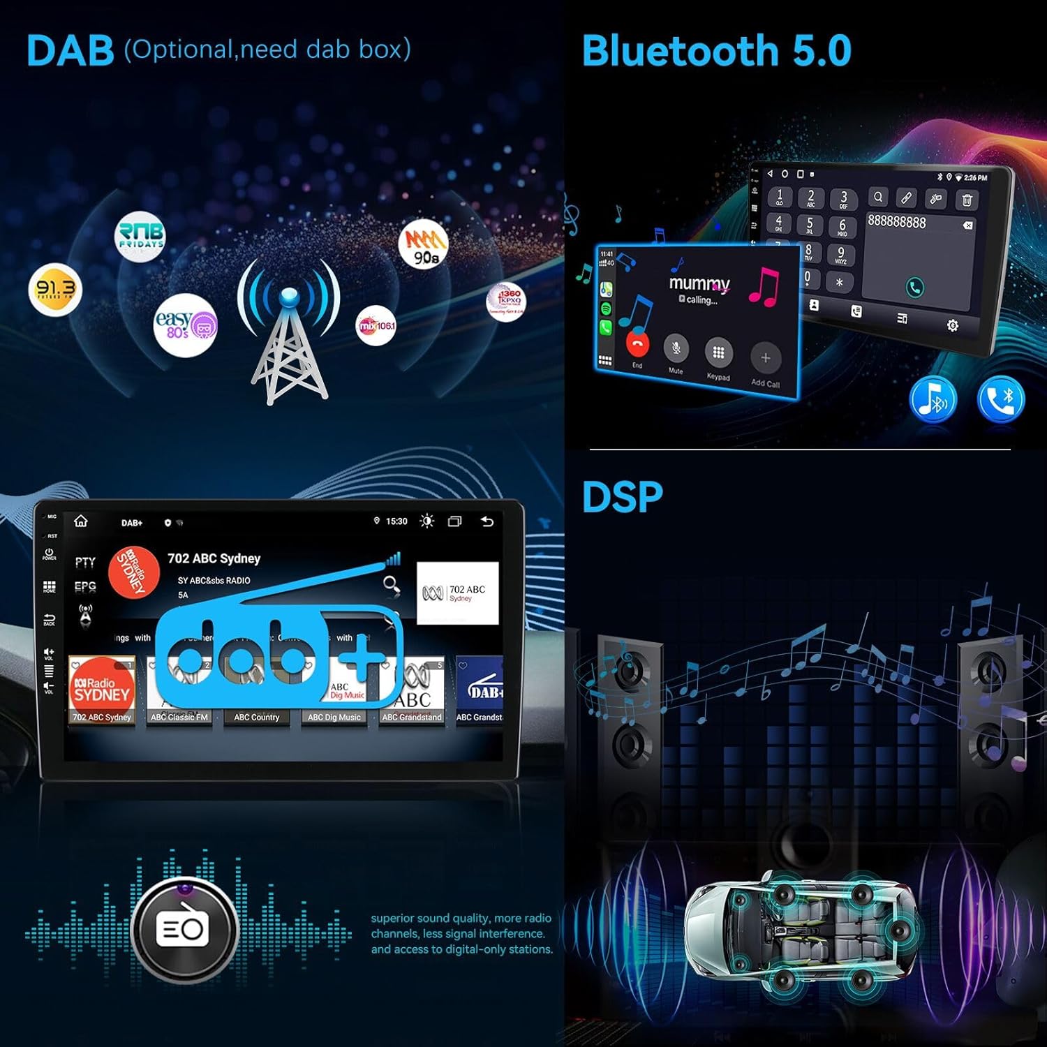 MSD Autoradio 9" per Hyundai Sonata NF (2004-2008) - immagine 6