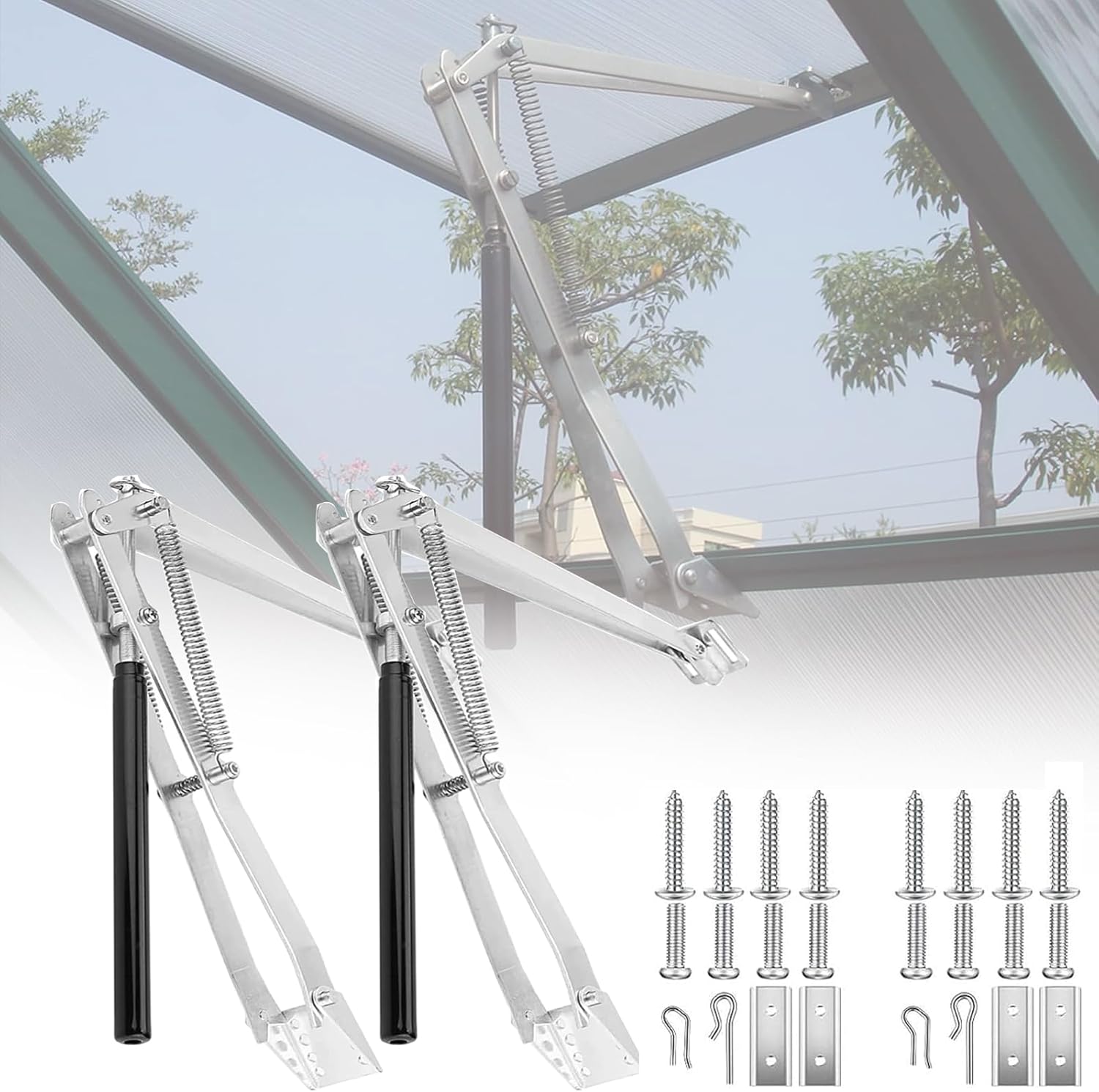 Tawveml - Apriscatole Automatiche per Serra (2 Pezzi) - immagine 1