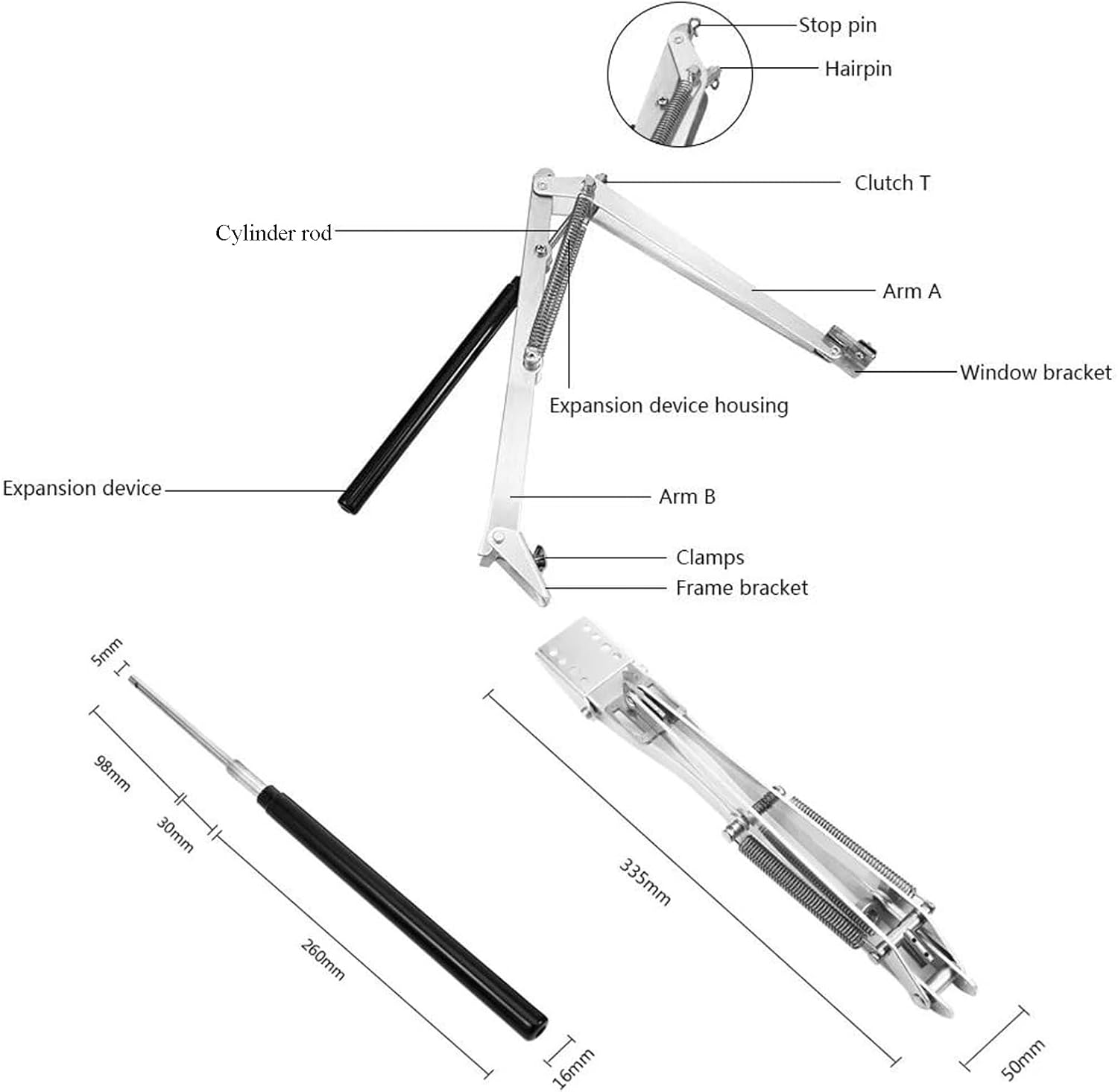 Tawveml - Apriscatole Automatiche per Serra (2 Pezzi) - immagine 4