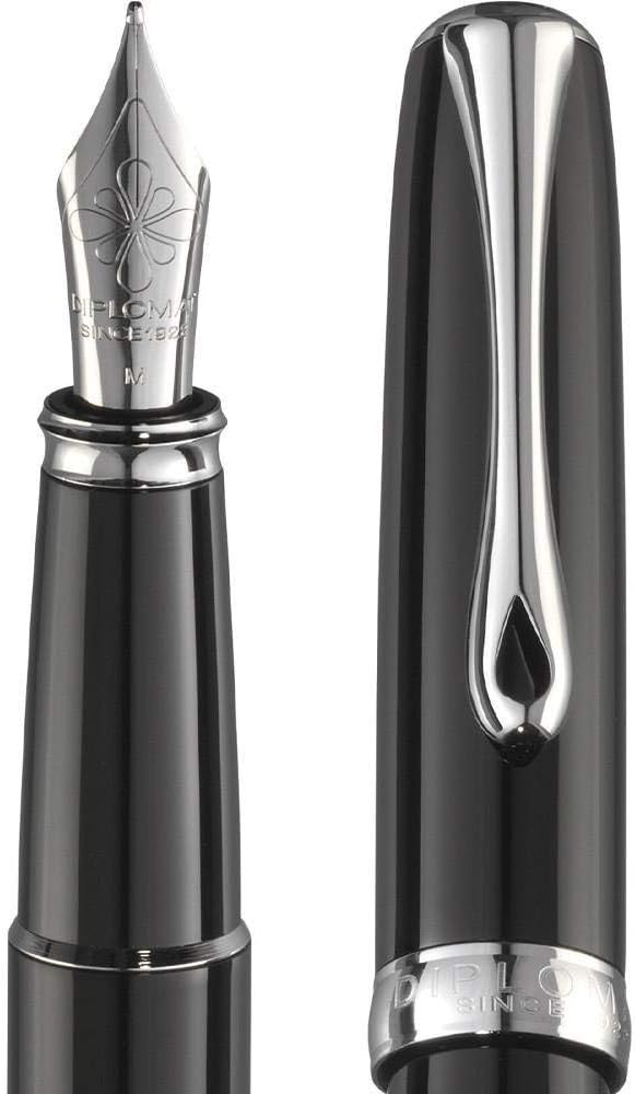 Diplomat Excellence A2 - Penna Stilografica, Nero - immagine 3