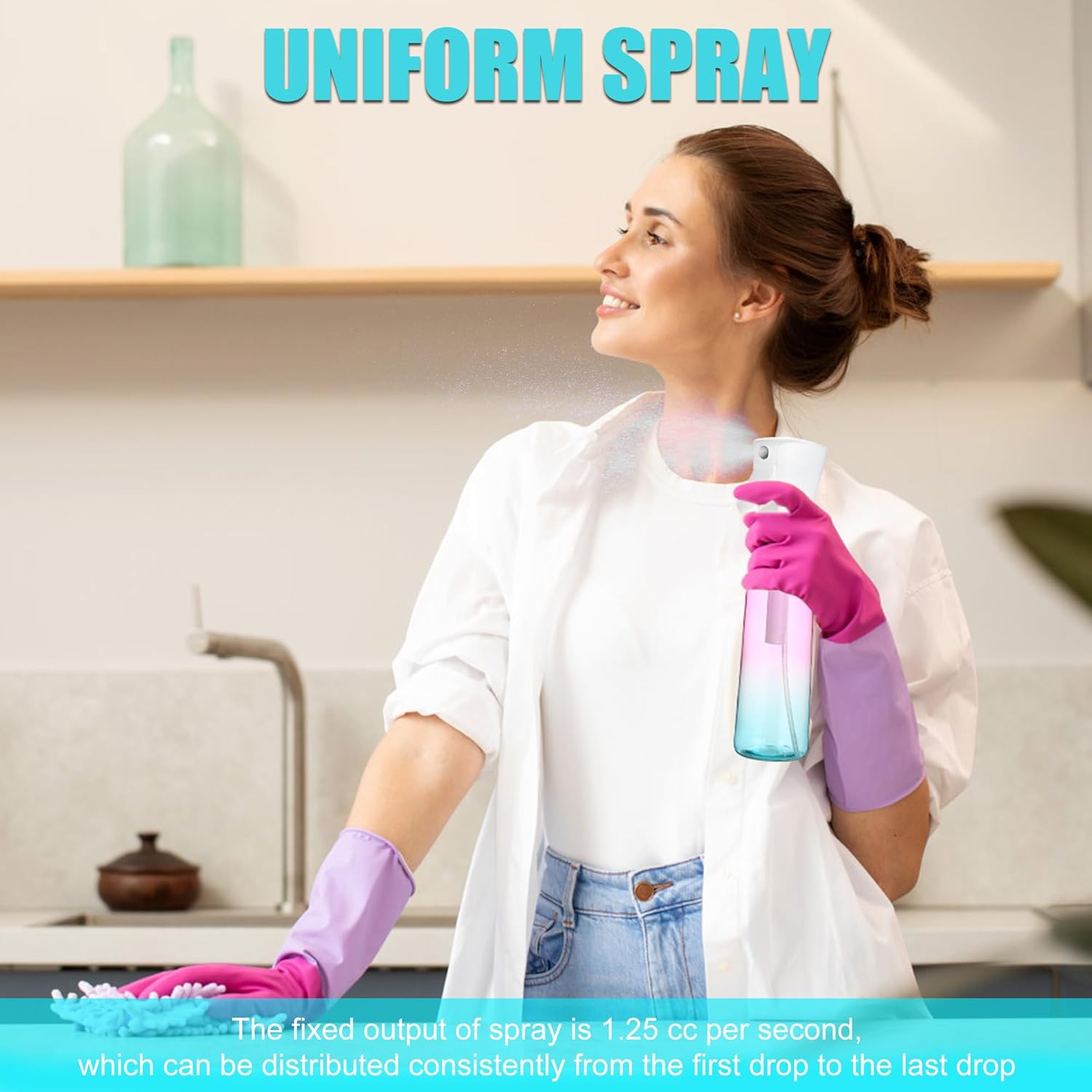 Spruzzino Nebulizzatore Acqua 300ml - immagine 6