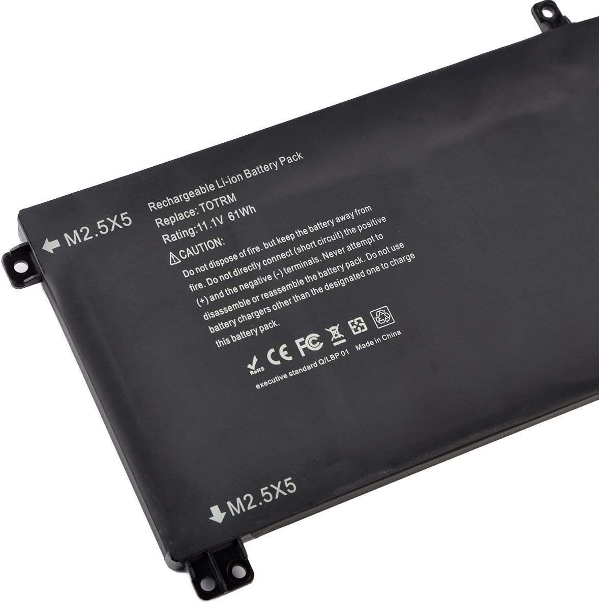 11.1V 61WH T0TRM Batteria Sostitutiva per Dell XPS 15 - immagine 5