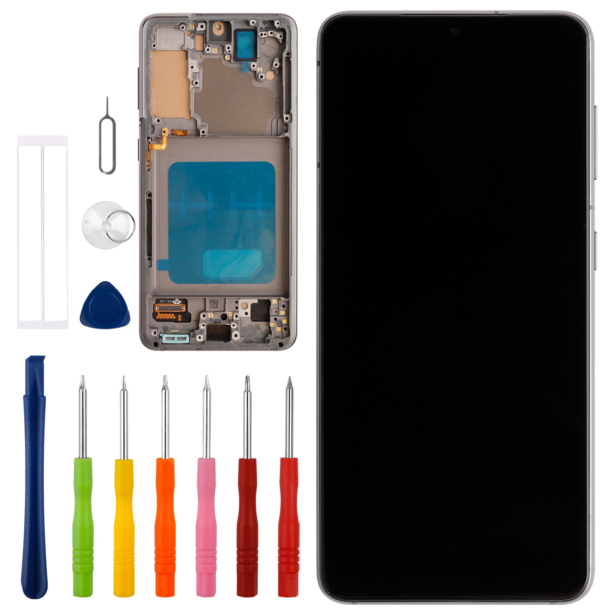 Vvsialeek Display OLED di ricambio per Galaxy S21