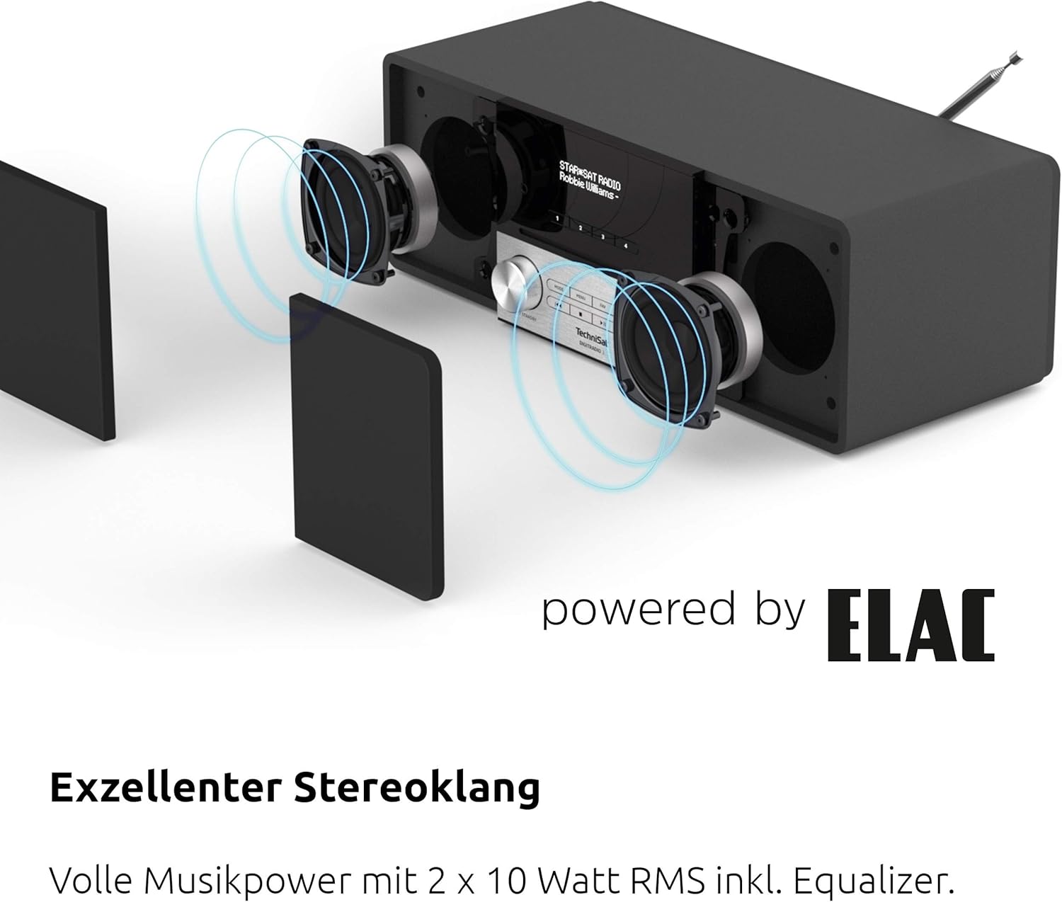 Technisat DIGITRADIO 3 - Radio Stereo DAB Compatta - immagine 4