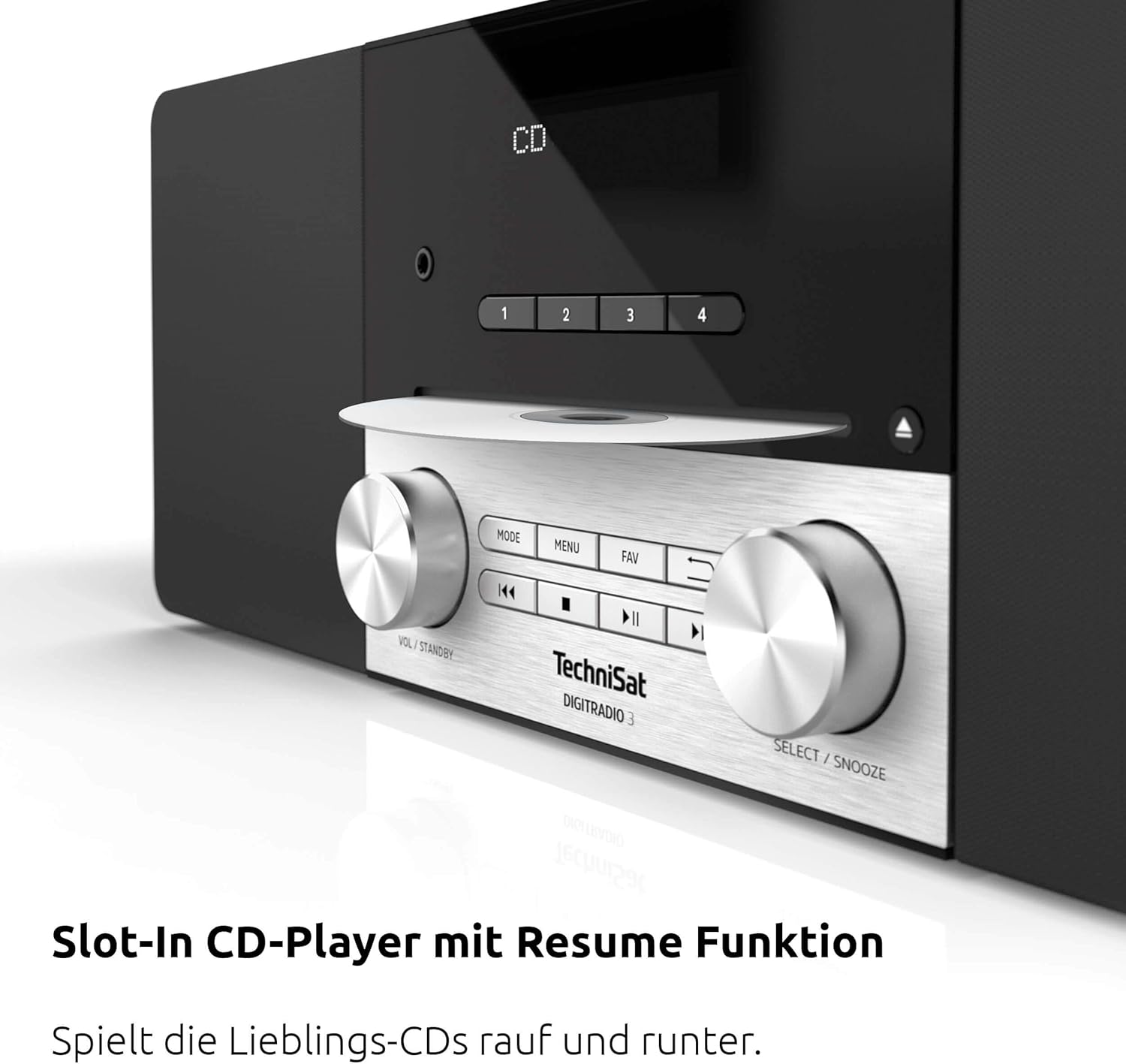 Technisat DIGITRADIO 3 - Radio Stereo DAB Compatta - immagine 5