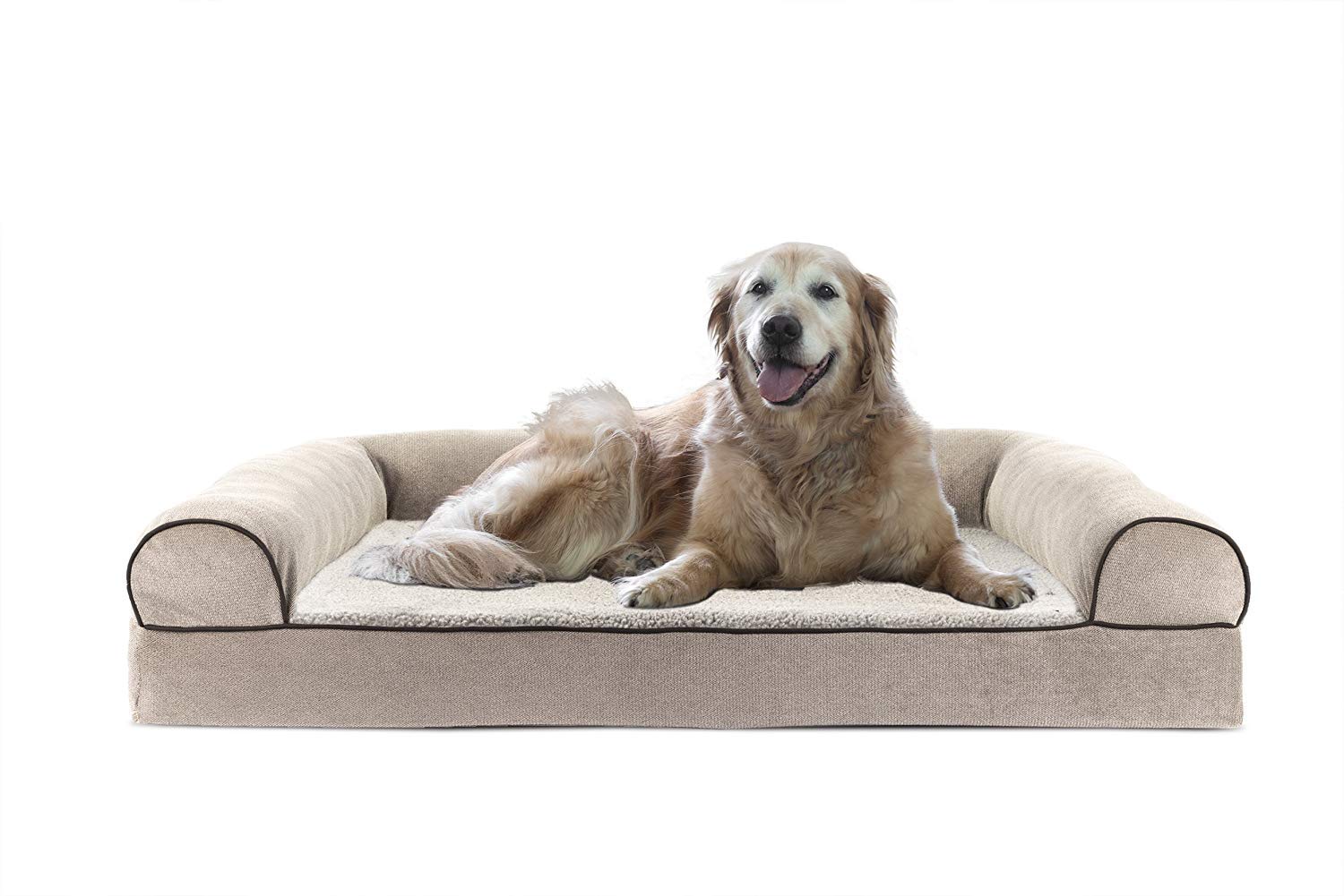 Furhaven Cuccia Refrigerante per Cani Taglia Grande, Crema