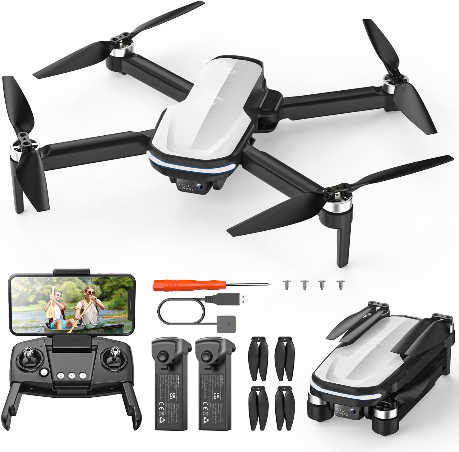 Holy Stone HS280D Drone FPV con Fotocamera 1080P HD - immagine 1