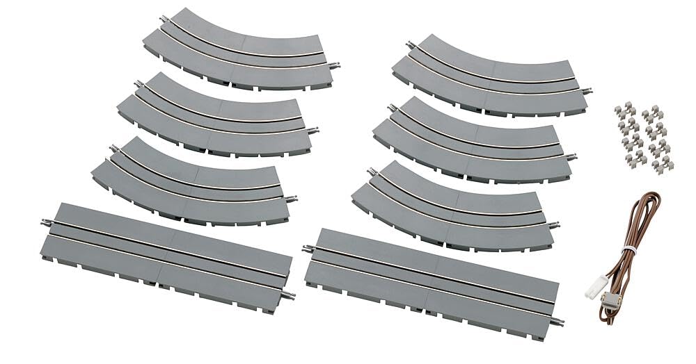 TomyTEC Wide Tram Super-Mini Rail Oval Layout Set 1:160 Narrow Gauge ...