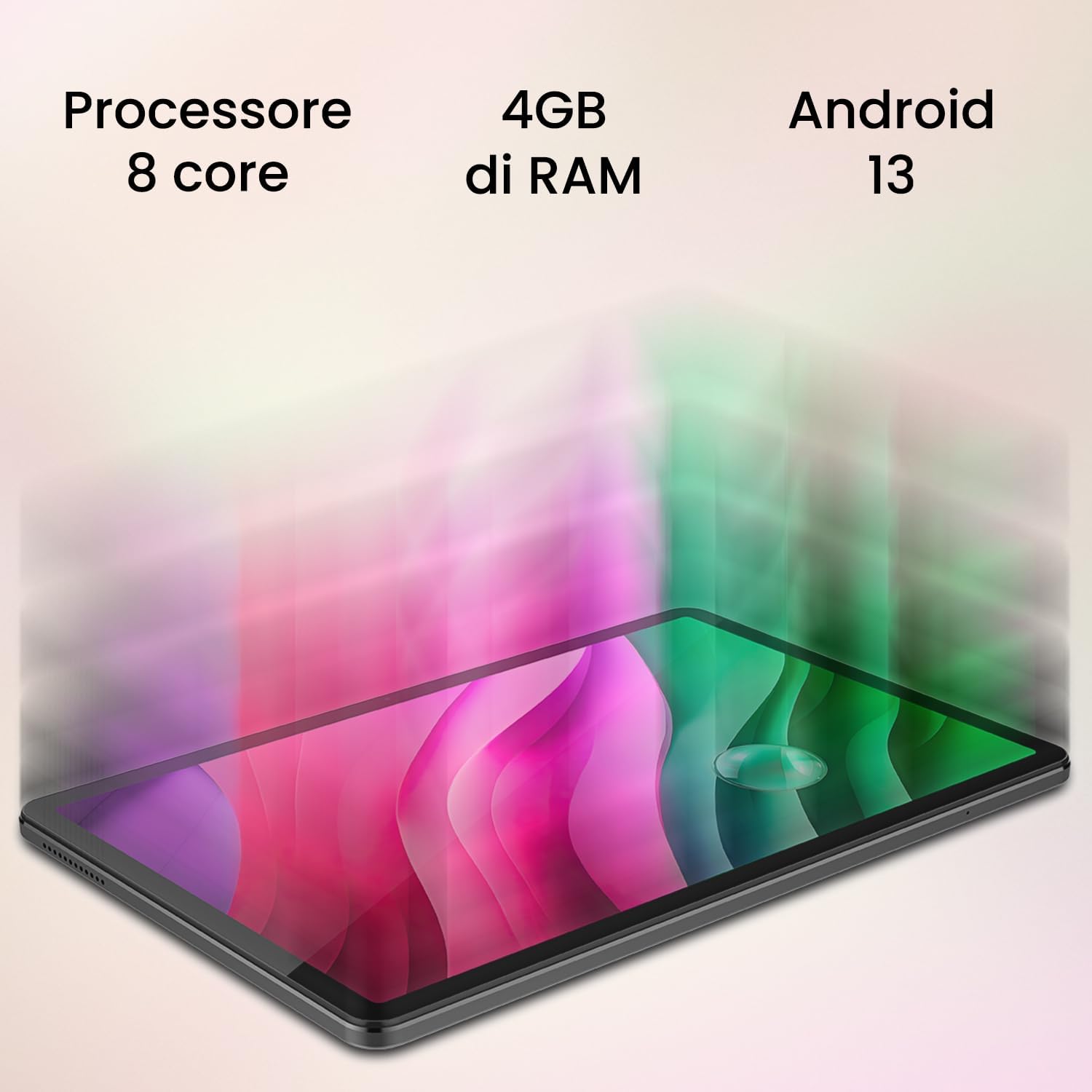 Spc Gravity 5 - Tablet 11 pollici 128GB, Nero - immagine 5