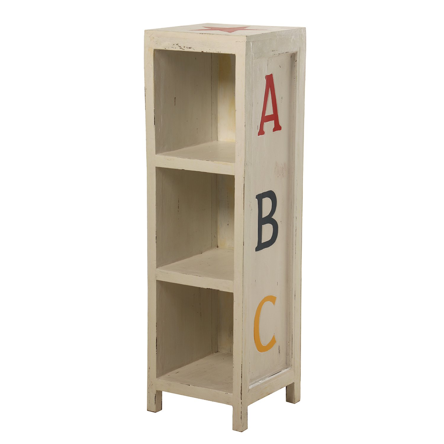 Donregaloweb Scaffale per Bambini 3 Livelli in Legno