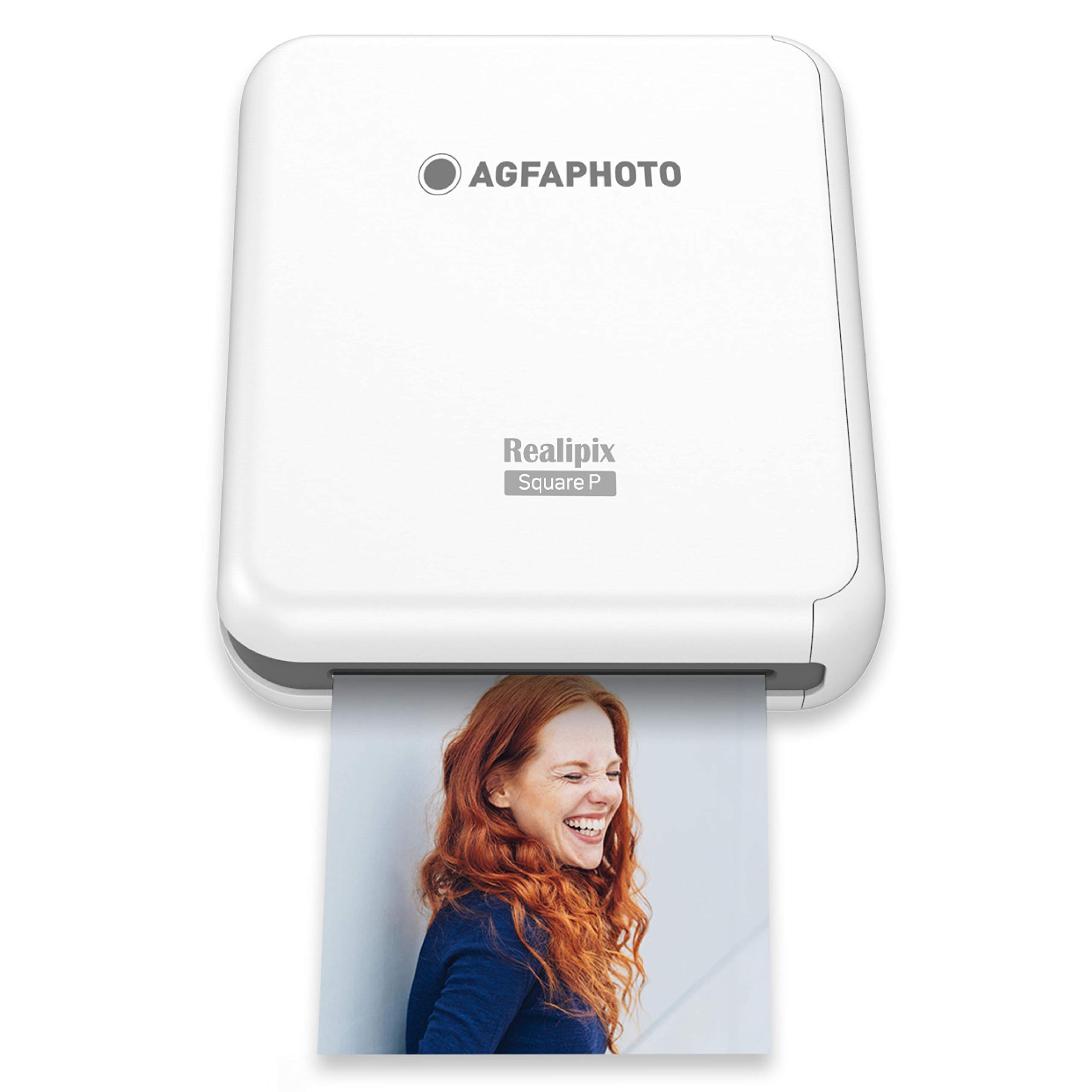 AGFA PHOTO REALPIX Mini S – Fotocamera Istantanea Digitale Con Stampante A Sublimazione E Bluetooth
