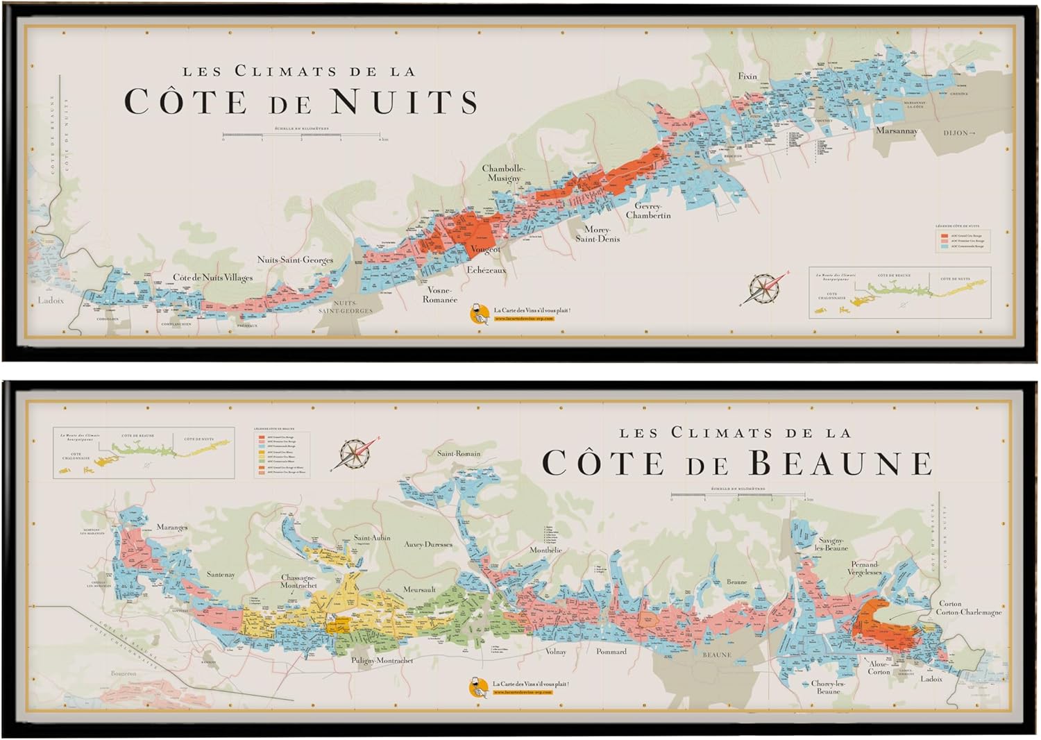 Carte dei Climats di Borgogna - immagine 1
