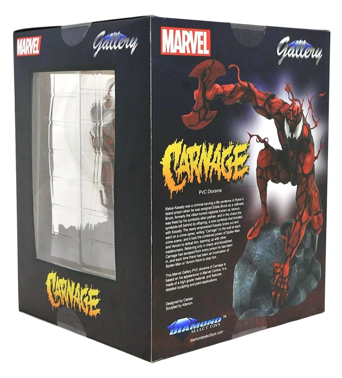 Diamond Select 64947 - marvel gallery carnage comic statua 25cm