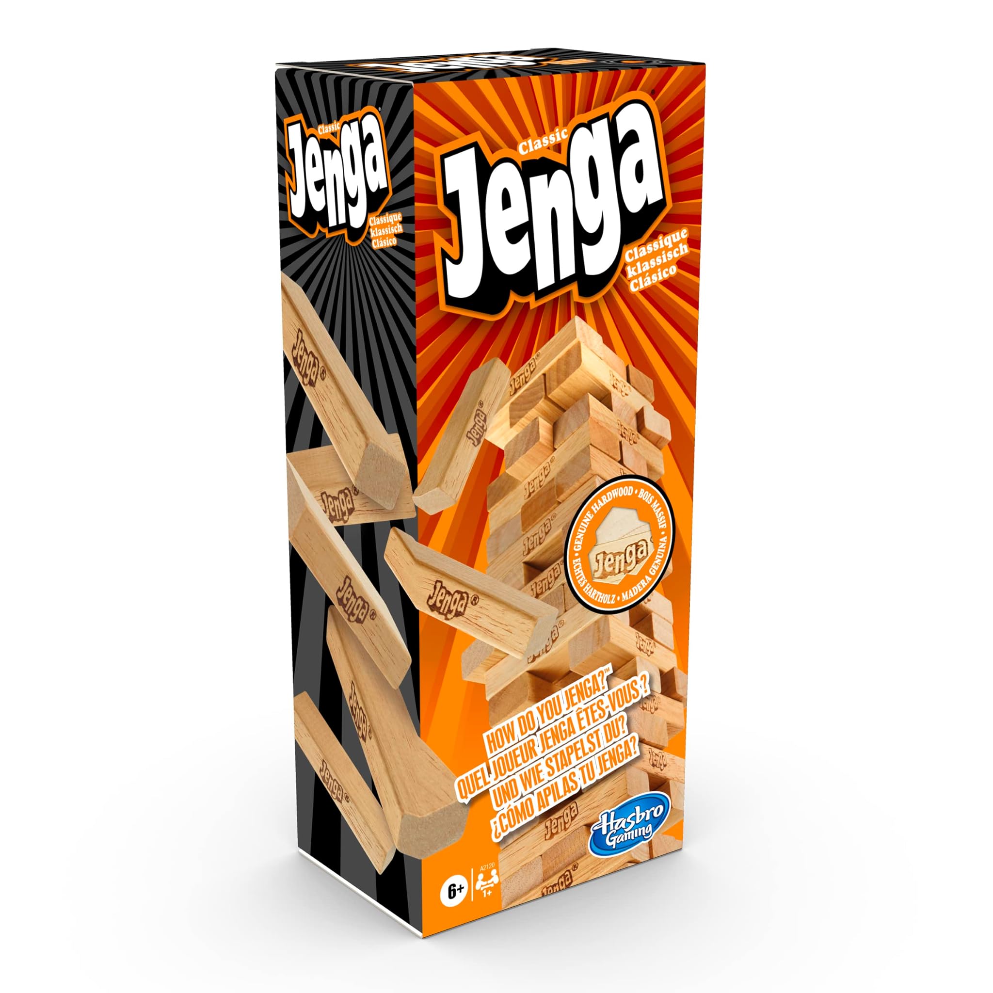 Hasbro Gaming Jenga - Gioco Originale con Mattoncini
