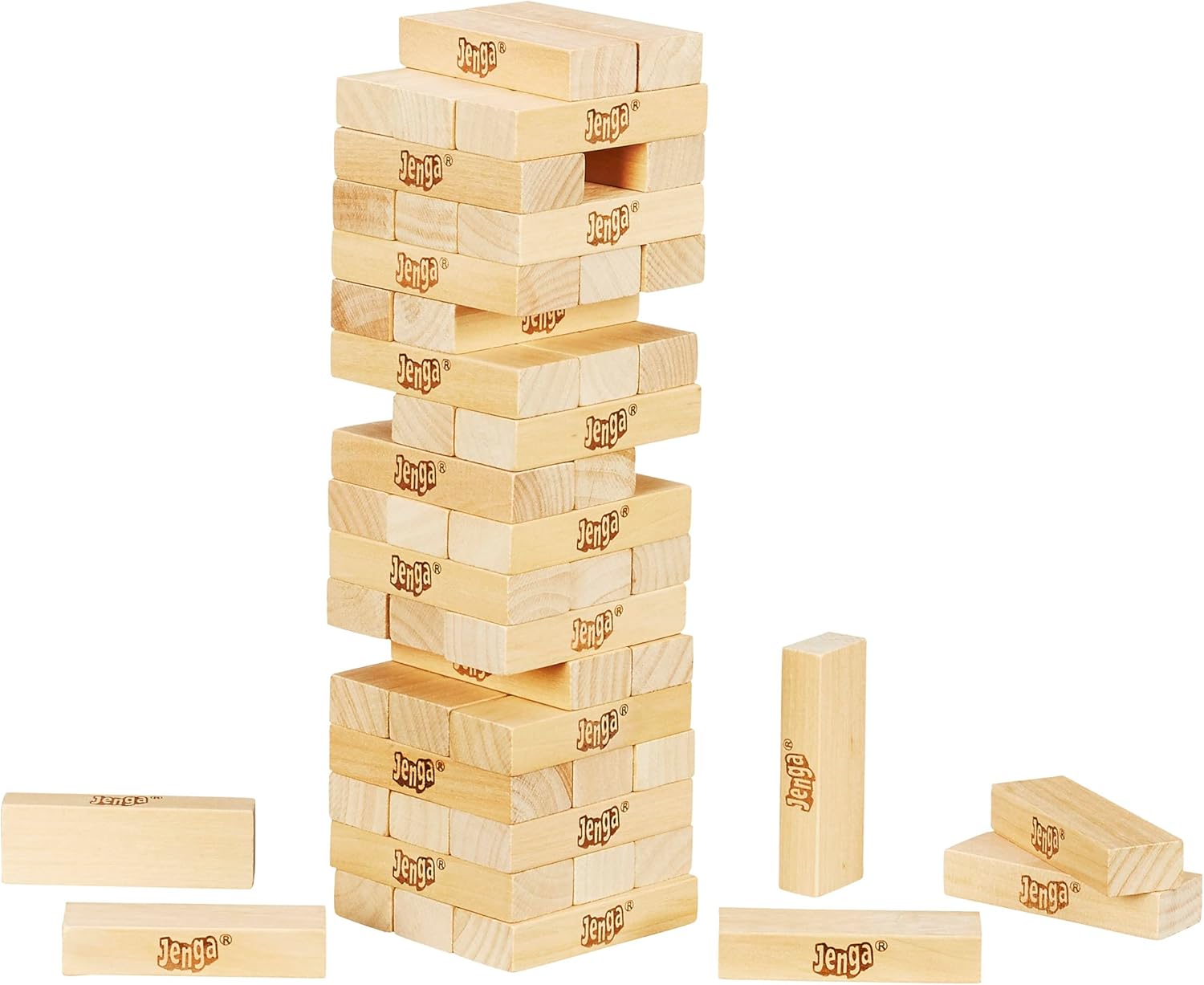 Hasbro Gaming Jenga - Gioco Originale con Mattoncini - immagine 2