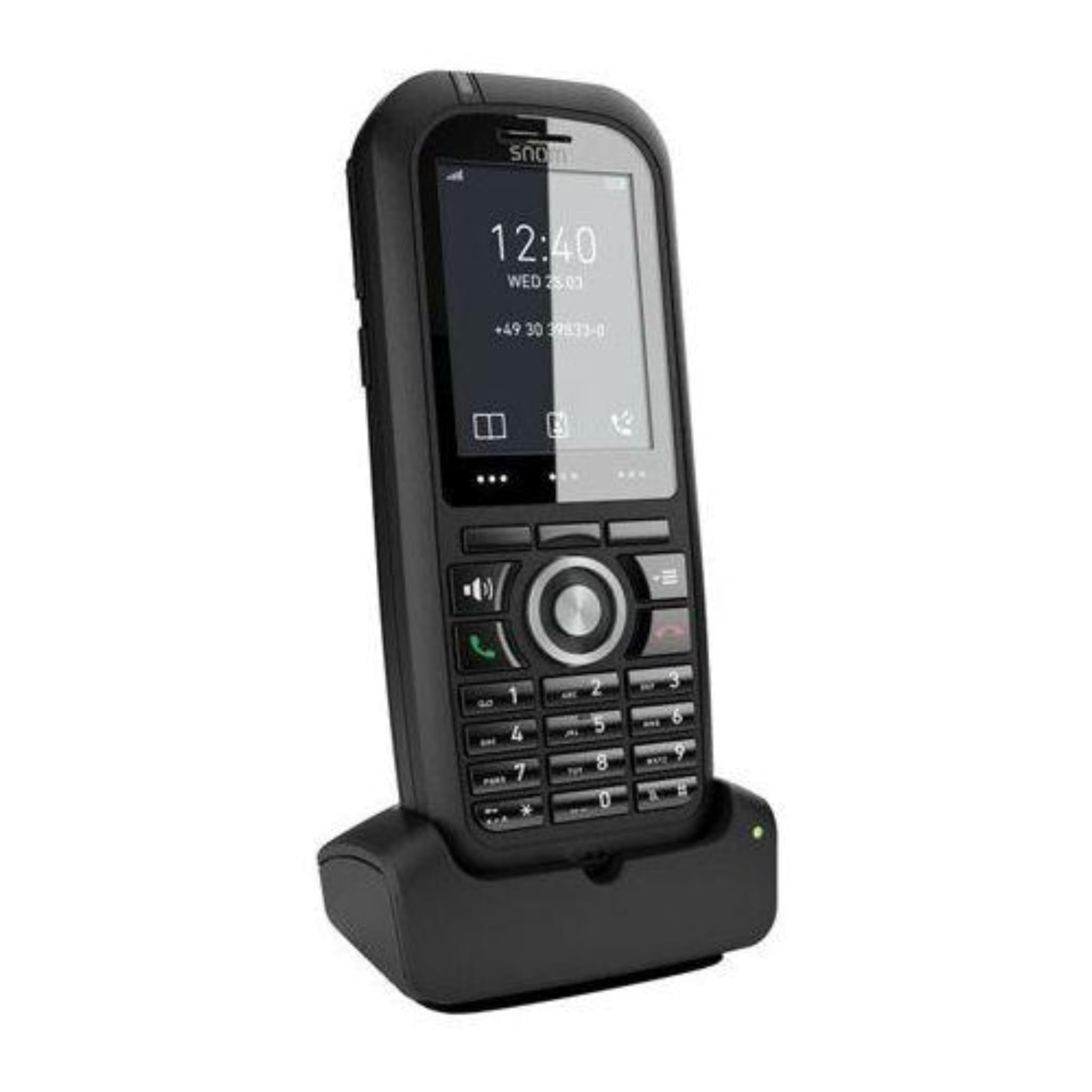 Snom M80 IP Office DECT Ruggedized Handset, Nero