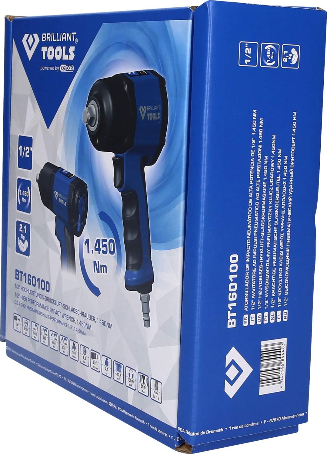 Brilliant Tools BT160100 Avvitatore ad Impulsi 1/2" - immagine 15