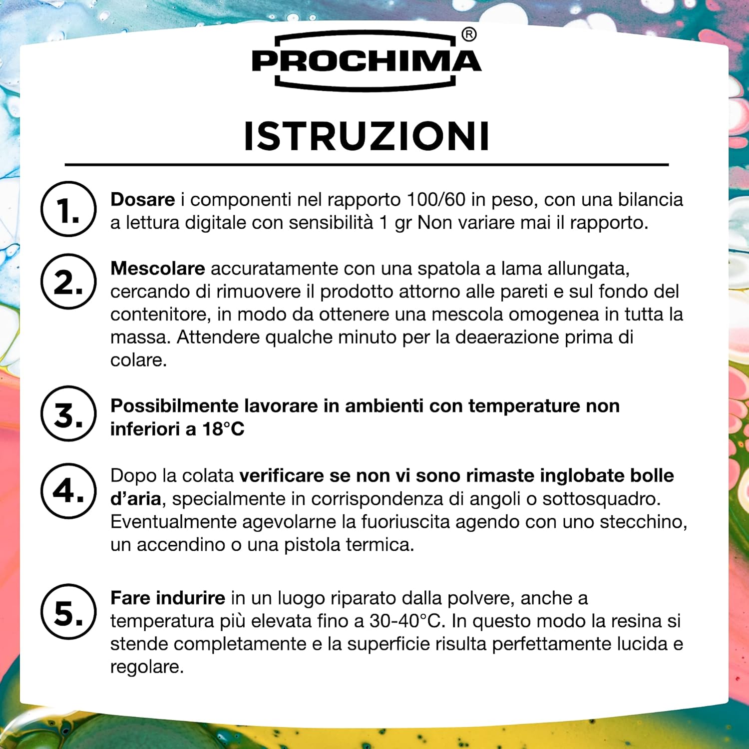 RESINA EPOSSIDICA TRASPARENTE E-30 Effetto Acqua 1600 GR - immagine 3