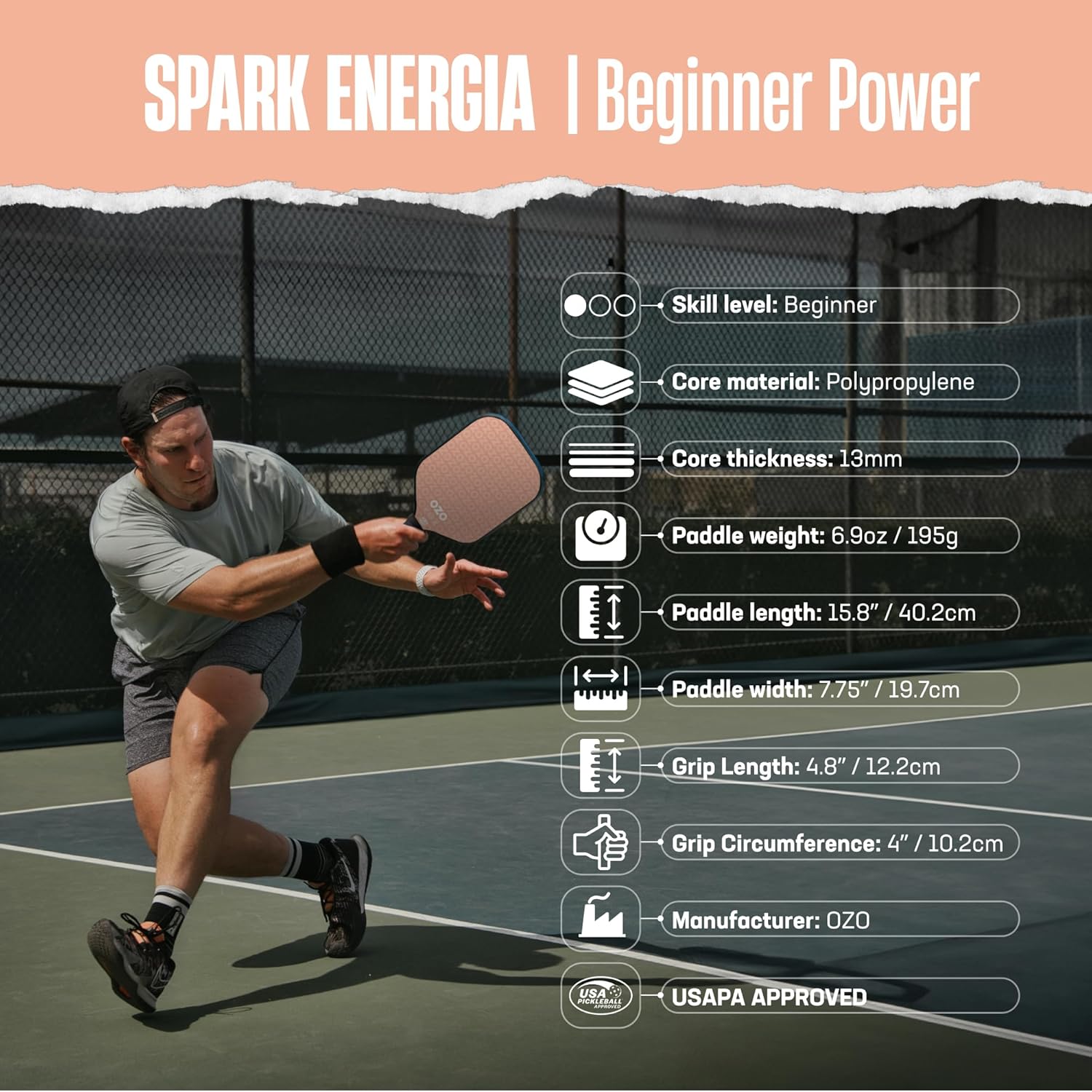 OZO Single Paddle, Unisex Adulto - immagine 5